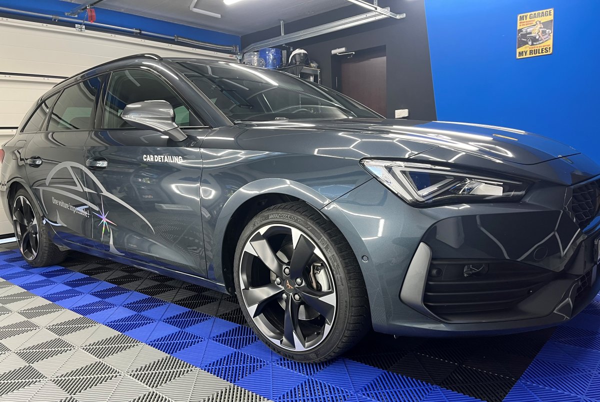 Traitement céramique sur Cupra Traitement céramique sur carrosserie